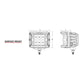 RIGID Industries D-SS Series PRO Flood LED Surface Mount - Pair - Black [262113]