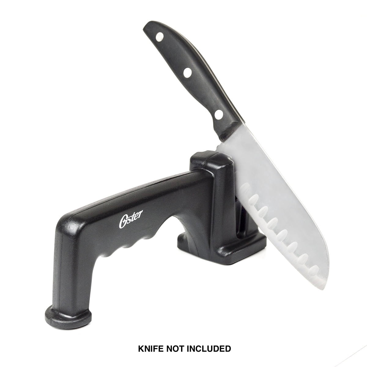 Oster Trussville Ergonomic Manual Knife Sharpener in Black