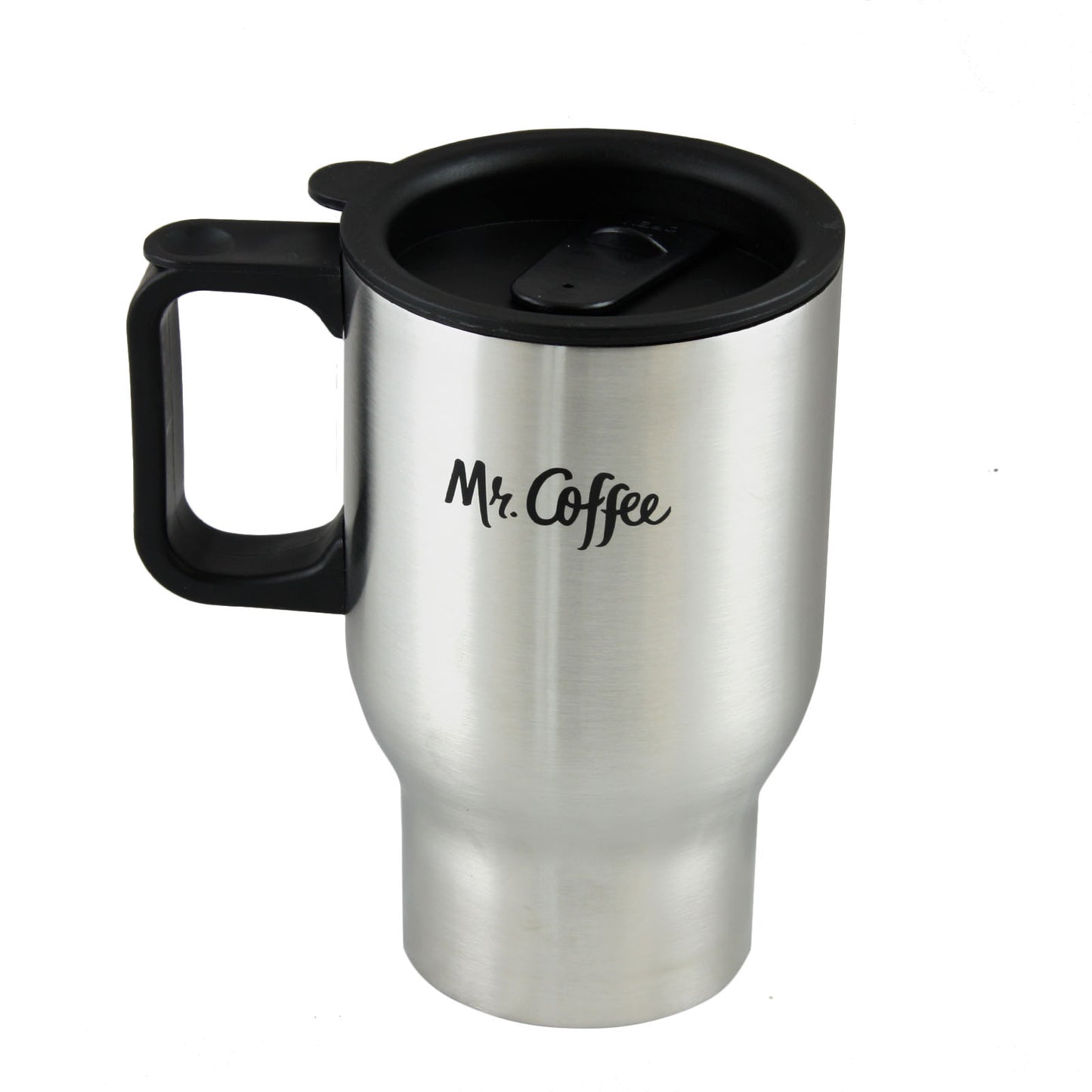 Mr. Coffee Expressway 13.5 oz Stainless Steel Thermal Travel Mug Cup w Lid