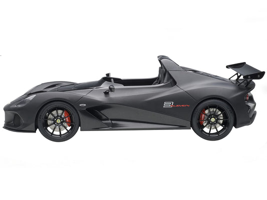 Lotus 3-Eleven Matt Black w Gloss Black Accents 1/18 Model Car Autoart