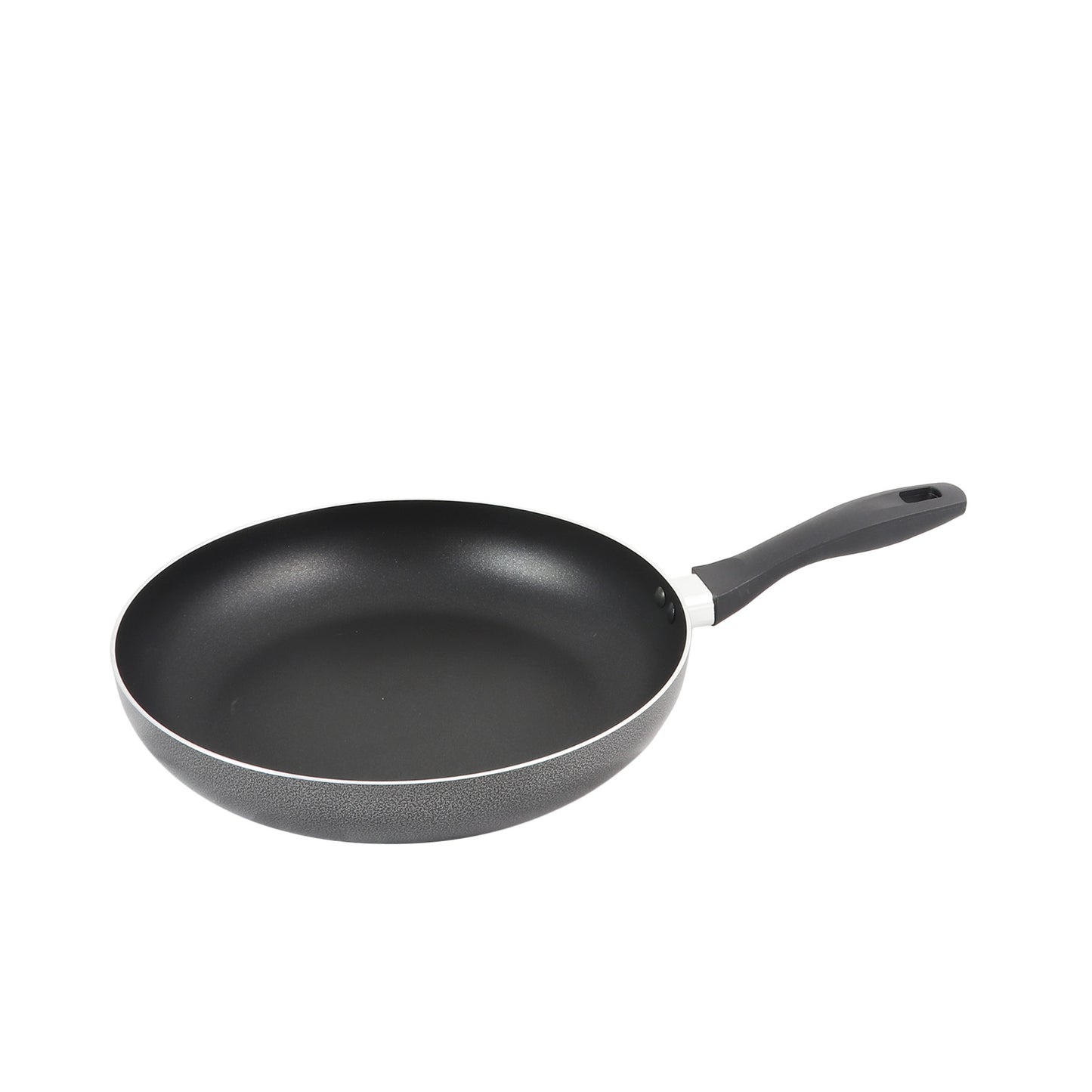 Oster Clairborne 12" Aluminum Frying Pan in Charcoal Grey