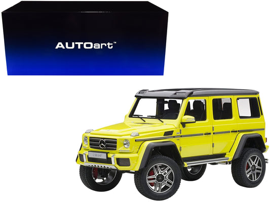 Mercedes Benz G500 4X4 2 Electric Beam/ Yellow 1/18 Model Car Autoart