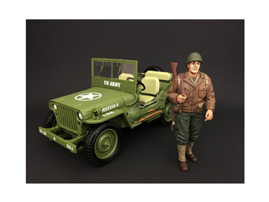 US Army WWII Figure I For 1:18 Scale Models American Diorama