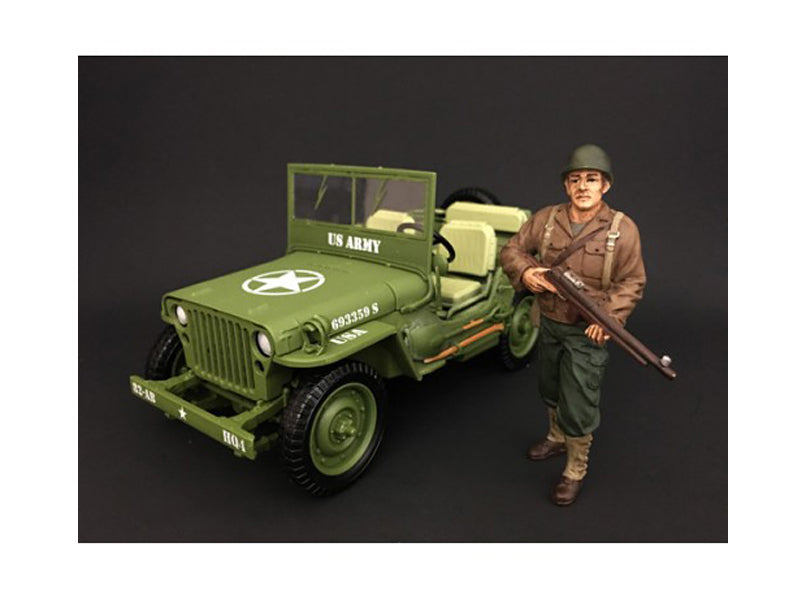 US Army WWII Figure II For 1:18 Scale Models American Diorama