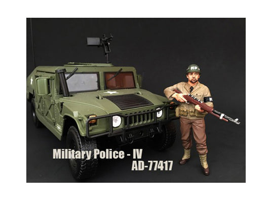 WWII Military Police Figure IV For 1:18 Scale Models American Diorama