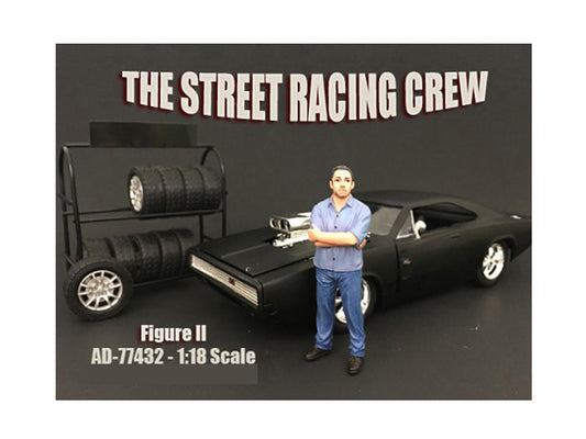 The Street Racing Crew Figure II For 1:18 Scale Models American Diorama