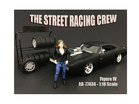 The Street Racing Crew Figure IV For 1:18 Scale Models American Diorama