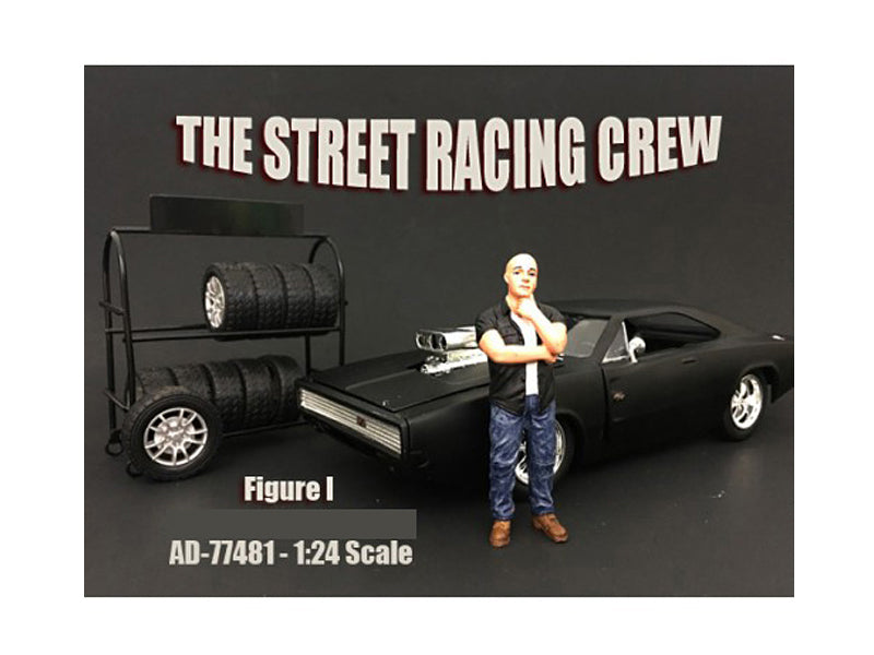 The Street Racing Crew Figure I For 1:24 Scale Models American Diorama