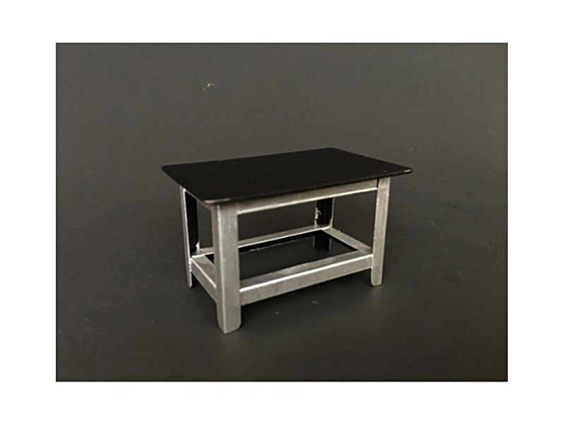 Metal Work Bench For 1:24 Scale Models American Diorama