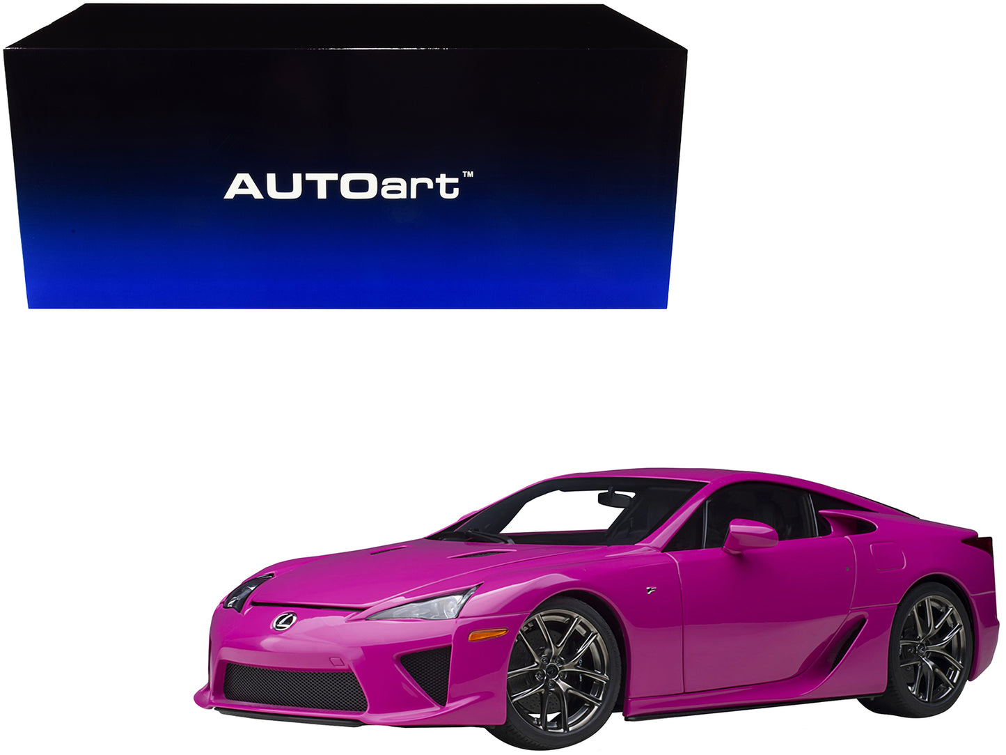 Lexus LFA Passionate Pink 1/18 Model Car Autoart
