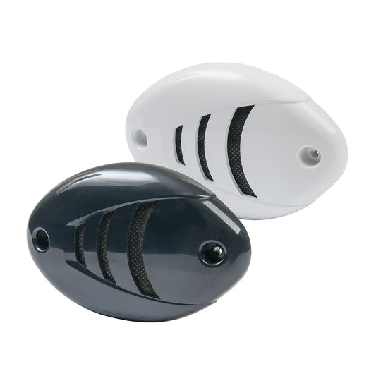 Marinco 12V Drop-In Low Profile Horn w/Black  White Grills [10080]