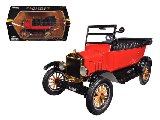 1925 Ford Model T Touring Red 1/24 Diecast Car Motormax