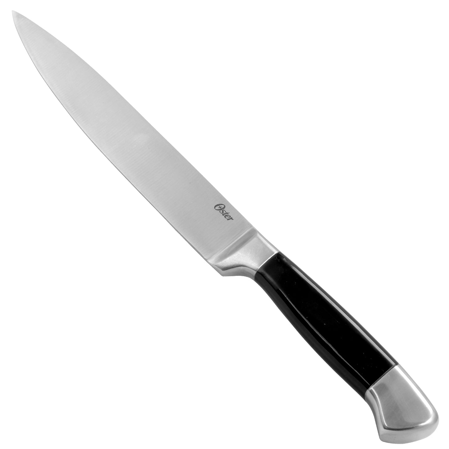 Oster Cuisine Colbert Stainless Steel 8" Carving Knife w Black Handle