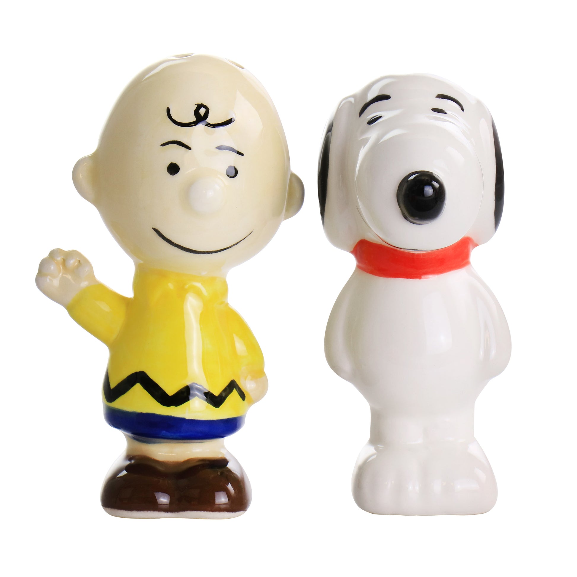 Peanuts Classical Pals Charlie Brown & Snoopy Figurine Salt & Pepper Shaker Set