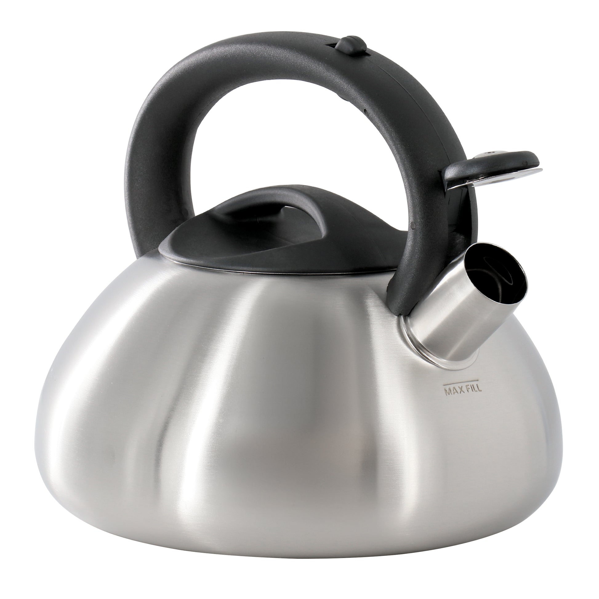 Hometrends 1.9 Liter Stainless Steel Whistling Kettle w Bakelite Handles
