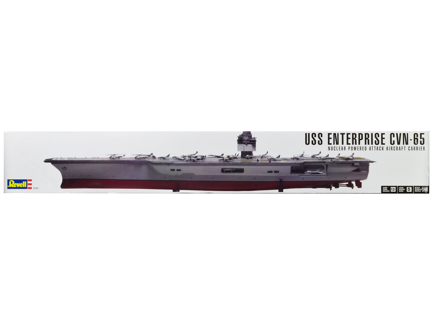 Level 5 Model Kit USS Enterprise CVN-65 Nuclear Powered Attack Aircraft Carrier