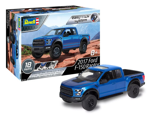 Level 2 Easy-Click Model Kit 2017 Ford F-150 Raptor Pickup Truck 1/25 Scale Mod