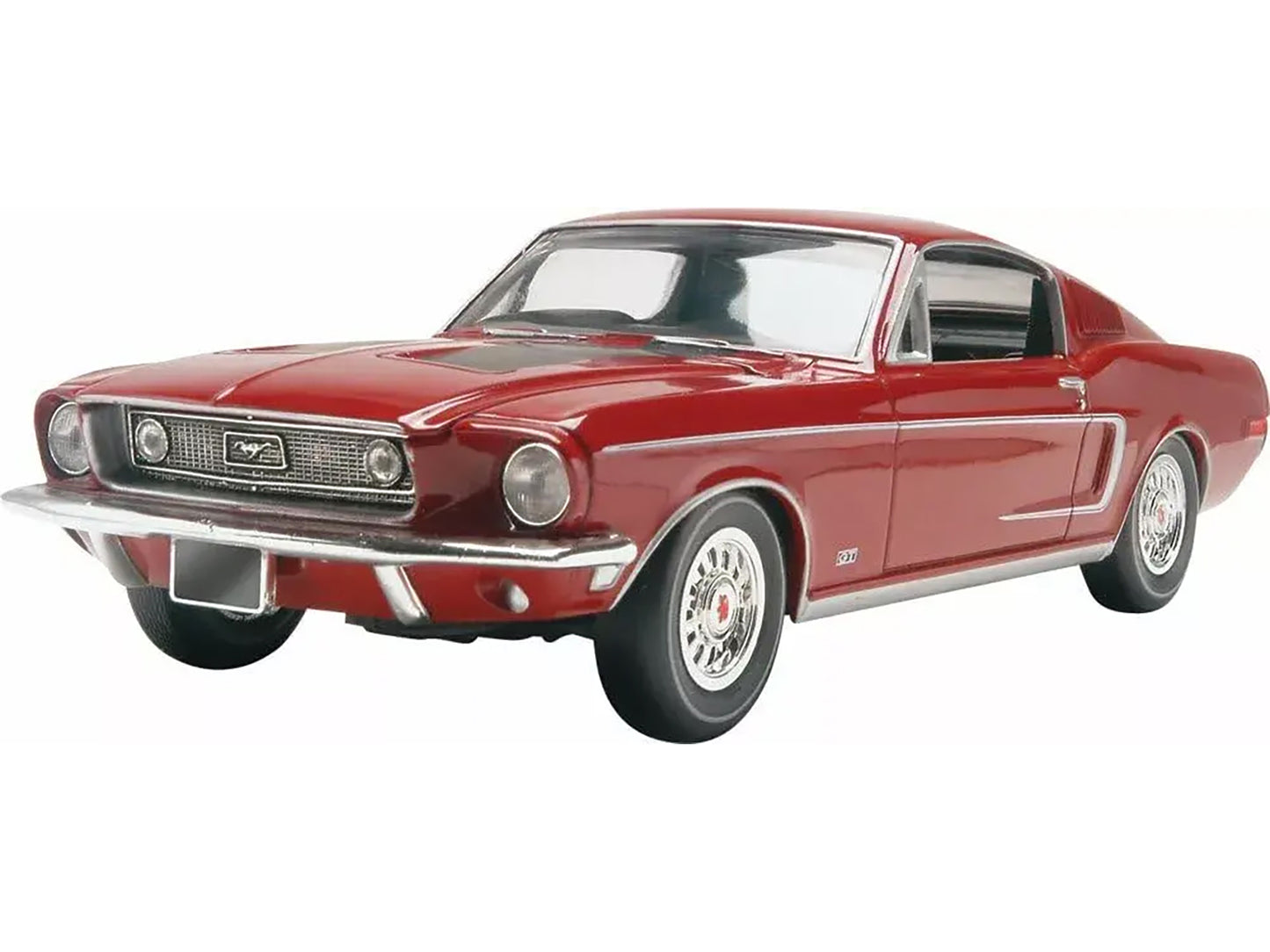 Level 4 Model Kit 1968 Ford Mustang GT 2-in-1 Kit Revell Muscle 1/25 Scale Mode