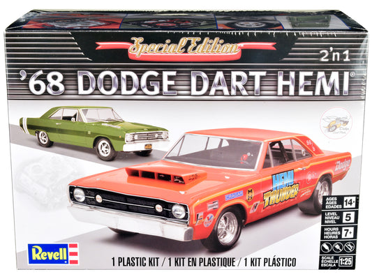 Level 5 Model Kit 1968 Dodge Dart HEMI 2-in-1 Kit 1/25 Scale Model Revell