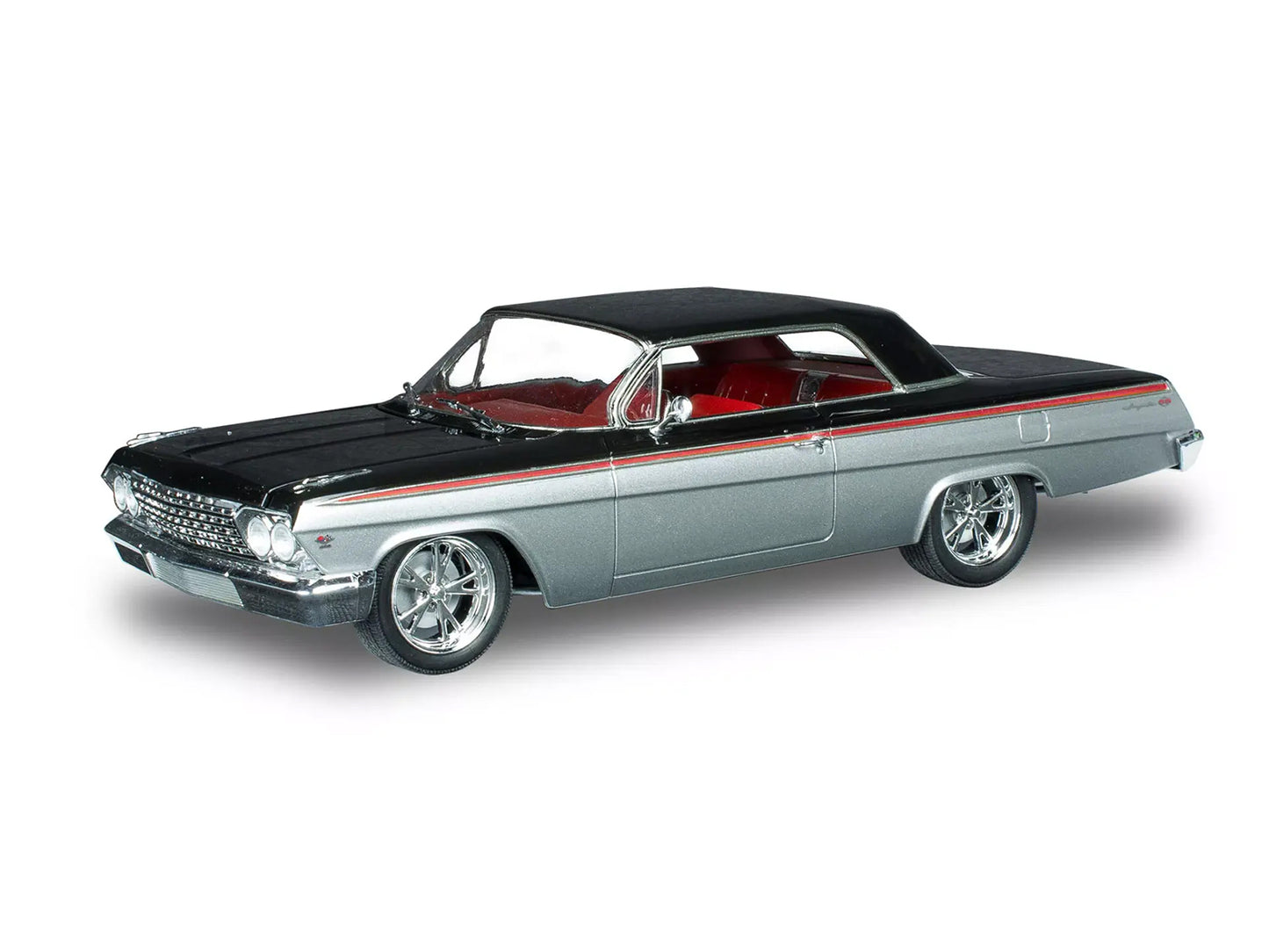 Level 4 Model Kit 1962 Chevrolet Impala Hardtop 3-in-1 Kit 1/25 Scale Model Rev