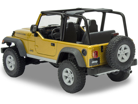 Level 4 Model Kit Jeep Wrangler Rubicon 1/25 Scale Model Revell