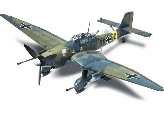 Level 4 Model Kit Junkers STUKA JU 87G-1 Tank Buster Bomber Aircraft 1/48 Scale