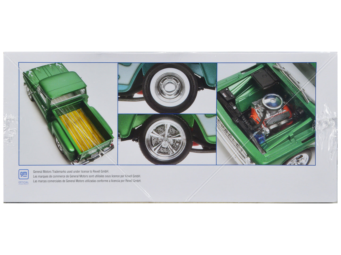 Level 4 Model Kit 1965 Chevrolet Stepside Pickup Truck 2-in-1 Kit 1/25 Scale Mod