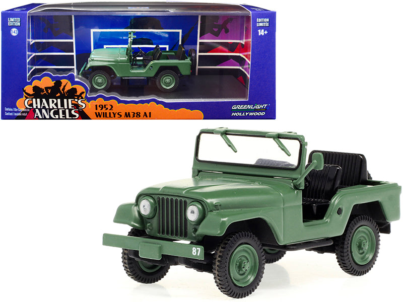 1952 Willys M38 A1 Matt Green Charlie's Angels 1976-1981 TV Series 1/43 Diecast