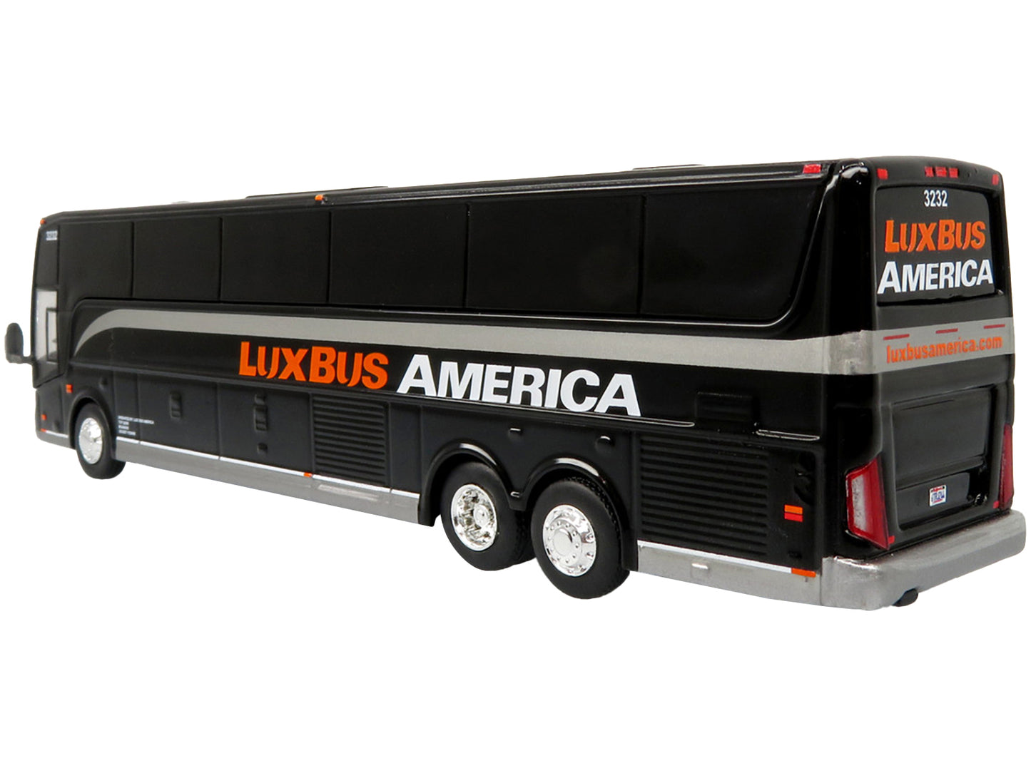 Van Hool TX45 Coach Bus Lux Bus America Black The Bus & Motorcoach Collection L