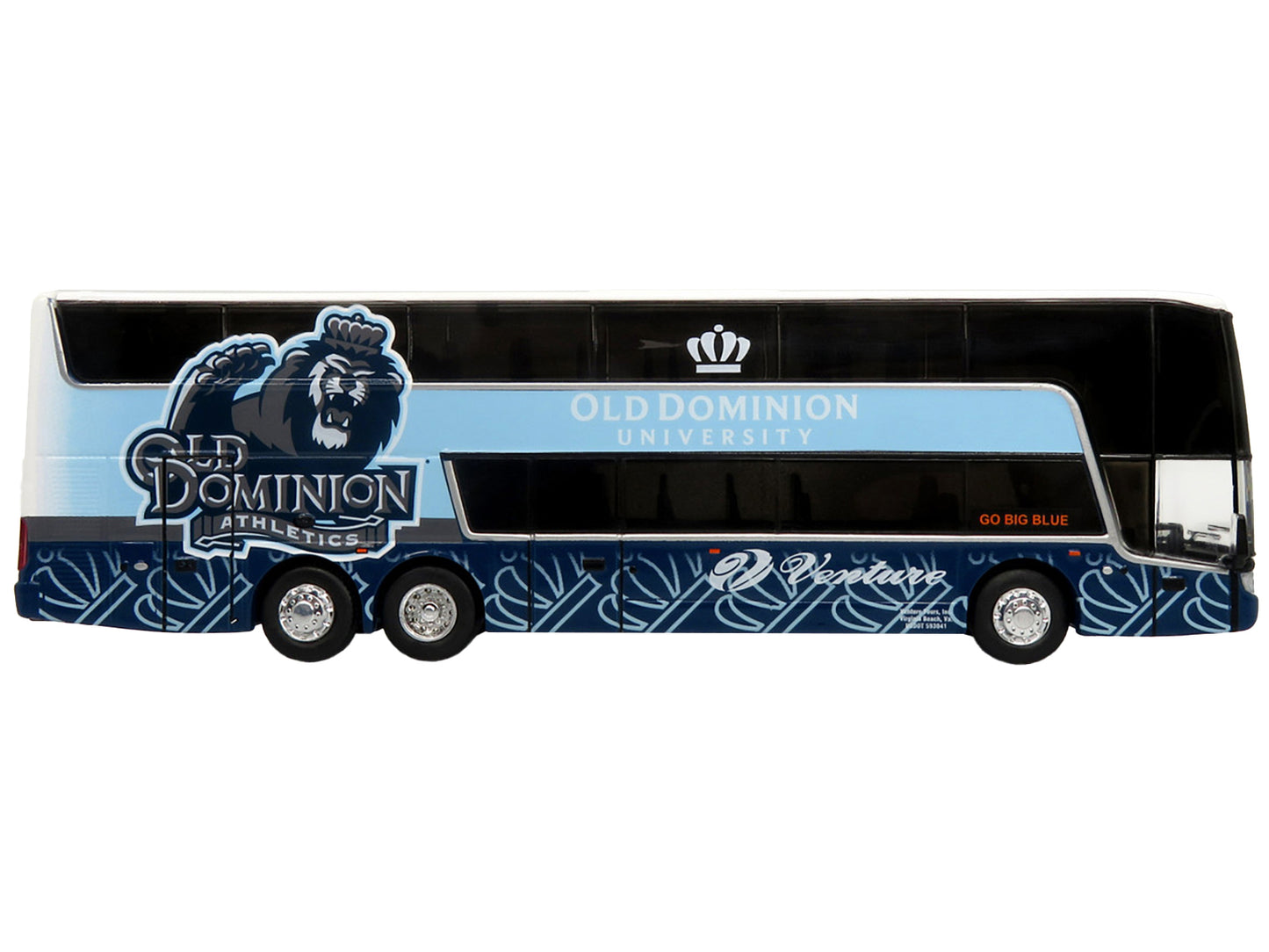 Van Hool TDX Double Decker Coach Bus Old Dominion University - Venture Tours Go