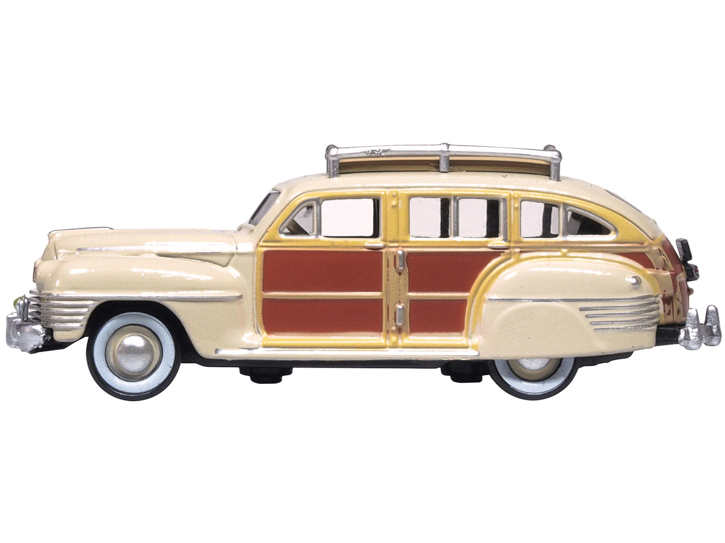 1942 Chrysler Town & Country Woody Wagon Catalina Tan w Wood Panels Roof Rack 1