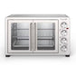 MegaChef 45 Liter Electric French Door Rotisserie Convection Counter Top Oven