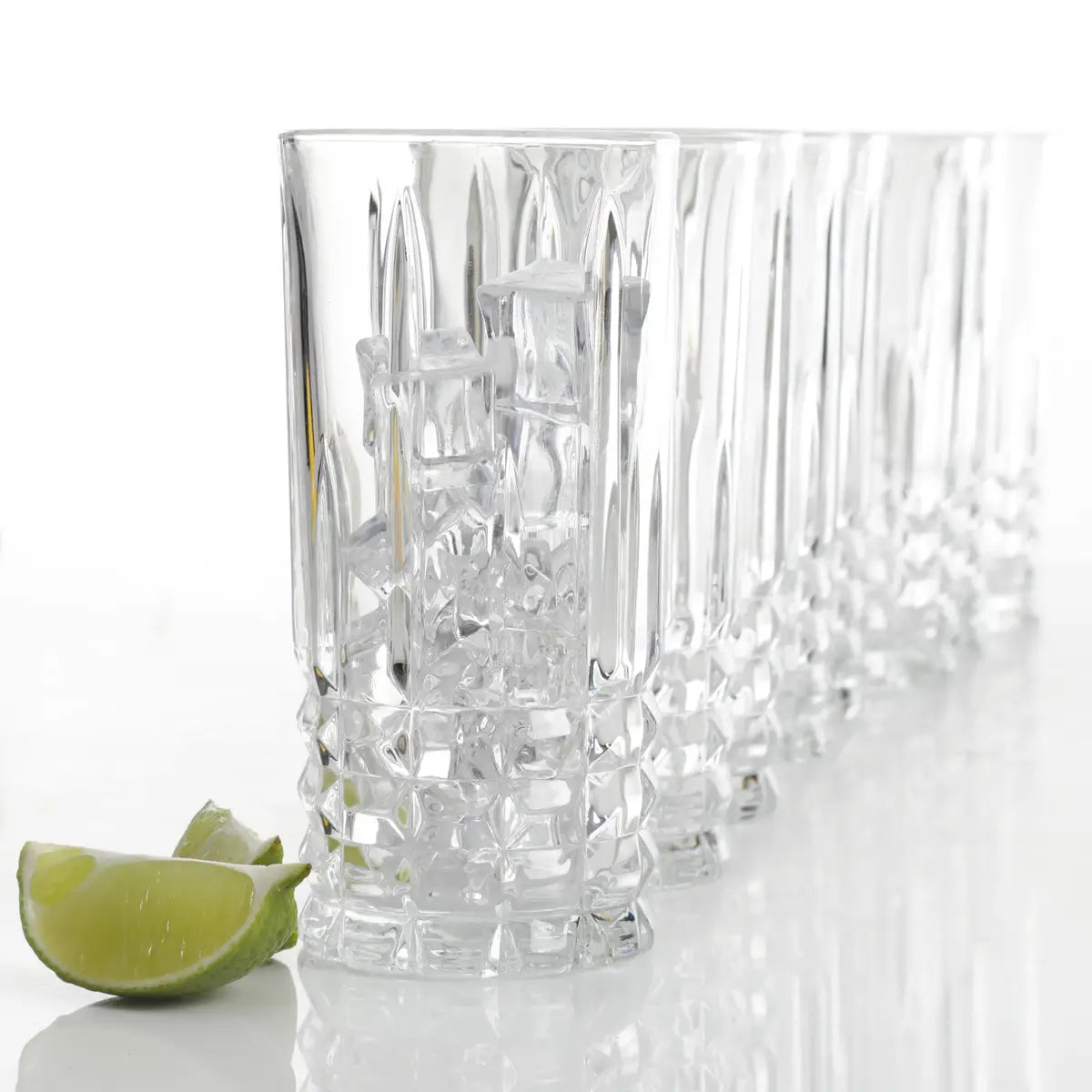 Gibson Home Jewelite 16 Piece Tumbler & Double Old Fashioned Glass Set