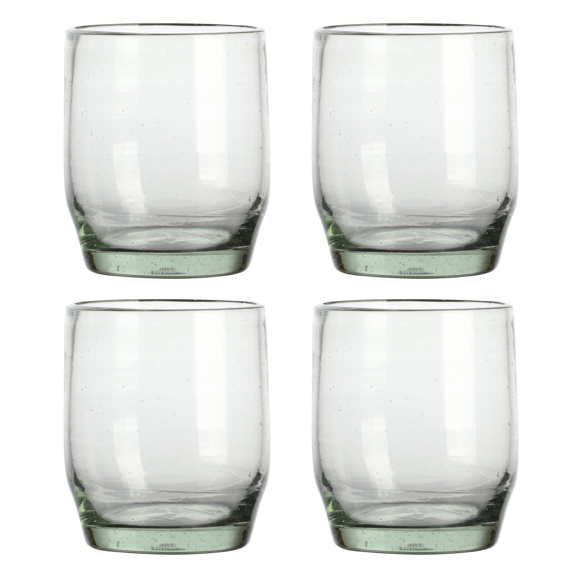 Cravings By Chrissy Teigen 4 Piece 8.2 oz Clear Glass Spanish Double Old Fashio