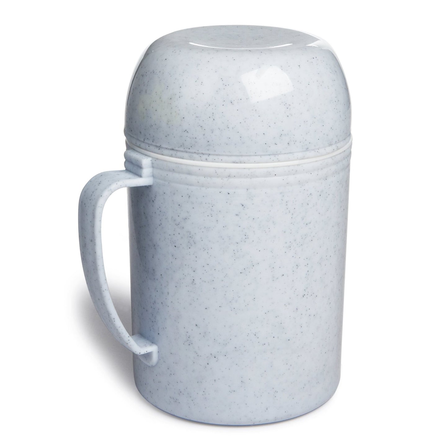 Brentwood 1.2 Liter Wide Mouth Glass Vacuum/Foam Insulated Food Thermos