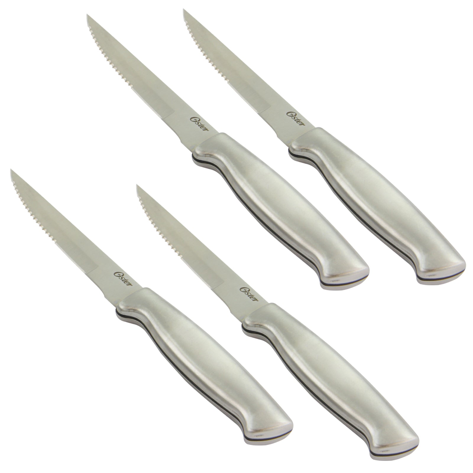 Oster Baldwyn 4.5" Stainless Steel Steak Knife Set of 4