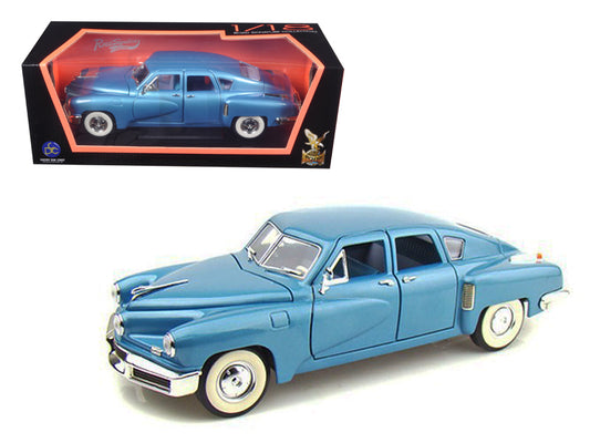 1948 Tucker Torpedo Blue 1/18 Diecast Car Road Signature