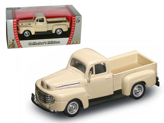 1948 Ford F-1 Pickup Truck Cream 1/43 Diecast Car Road Signature