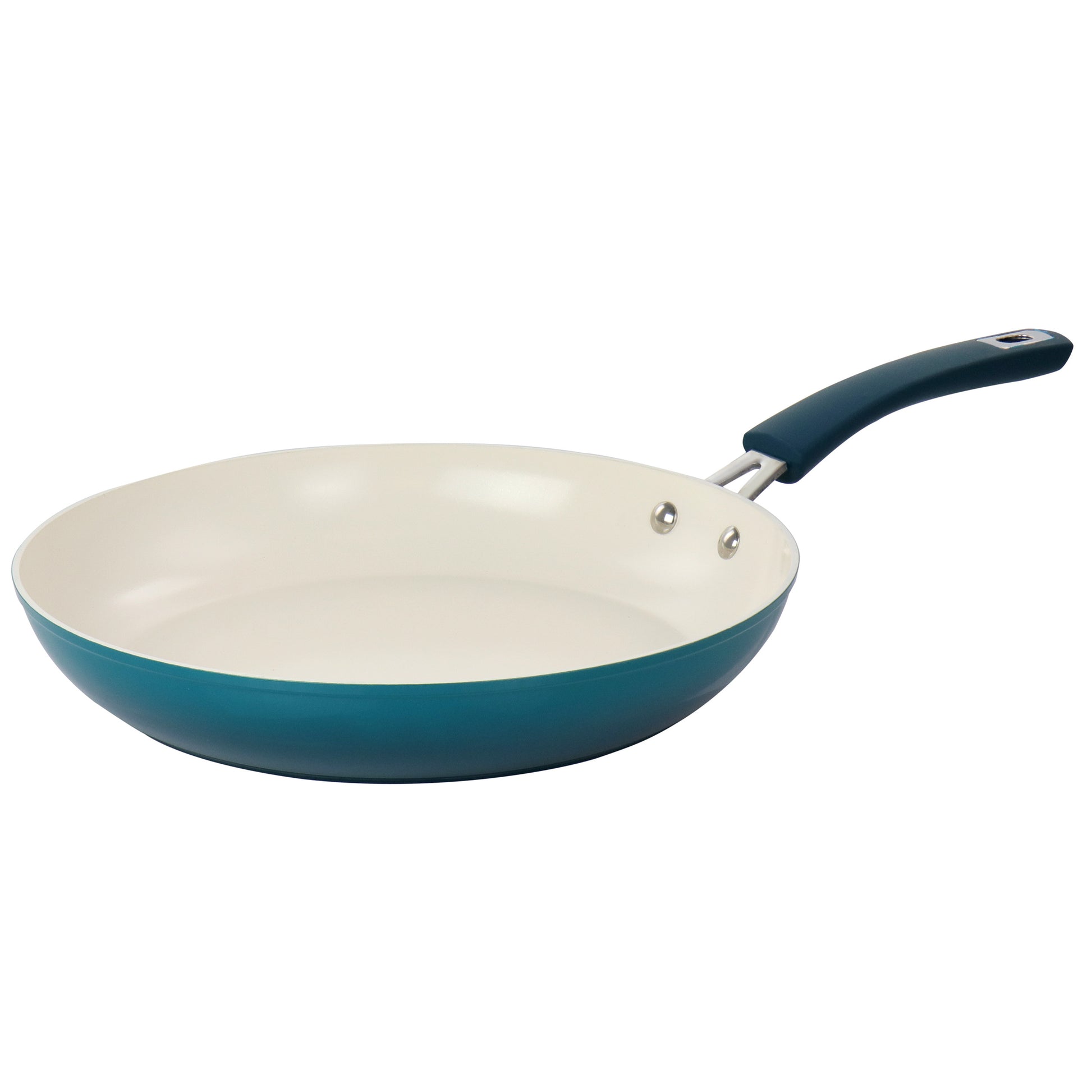 Oster Corbett 12" Nonstick Aluminum Frying Pan in Blue