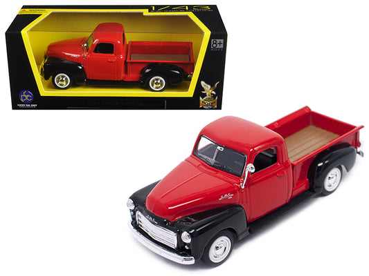 1950 GMC Pickup Truck Red Black 1/43 Diecast Car Road Signature