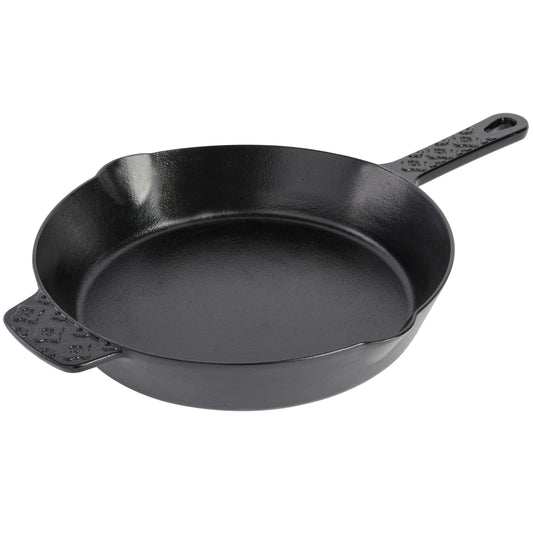 Spice by Tia Mowry Savory Saffron Preseasoned 10" Cast Iron Skillet