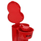 Better Chef Red 12 Cup 900W Coffee Maker w Glass Pot Keep Warm & Cord Storage