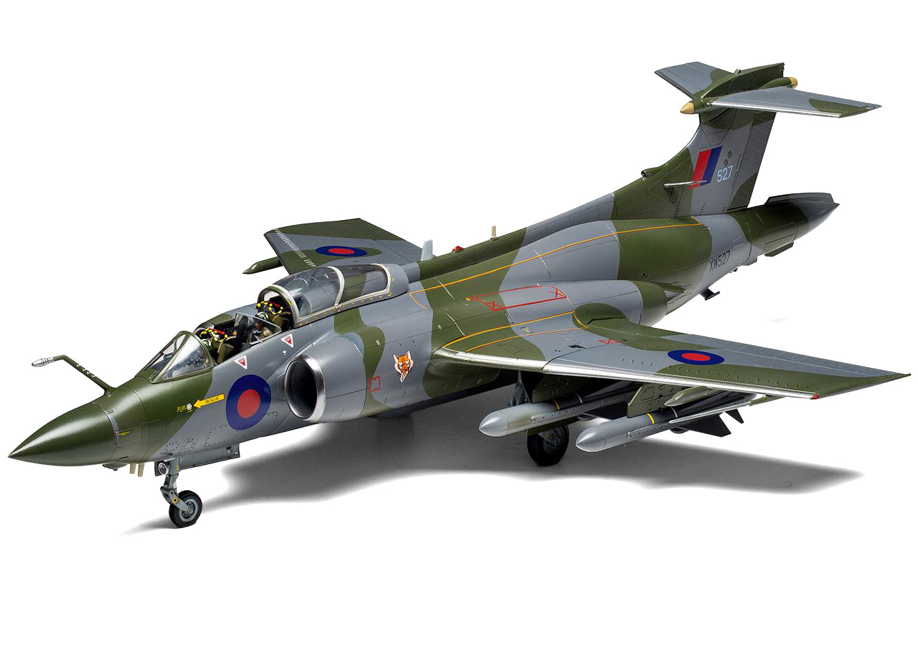 Level 4 Model Kit Blackburn Buccaneer S.2B Aircraft 1/48 Plastic Kit Airfix