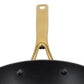 Oster Abbottsford 11" Nonstick Round Aluminum Wok in Black