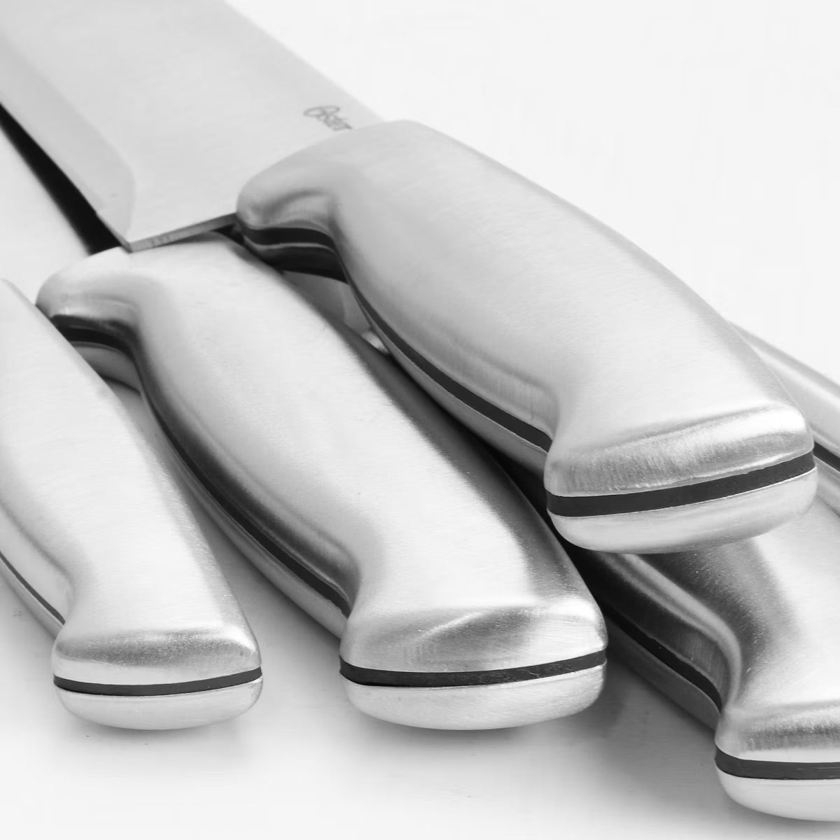 Oster Baldwyn 22 Piece Stainless Steel Handle Cutlery Set w Wooden Block