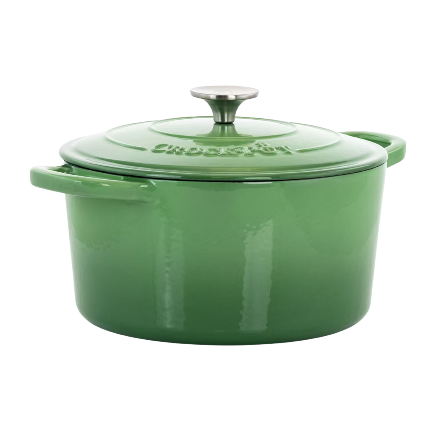 Crock-Pot Artisan 2 pc 5 qts Enameled Cast Iron Dutch Oven in Pistachio Green