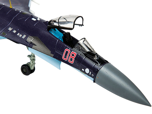 Sukhoi Su-35 Fighter Aircraft #08 Russian Air Force 1/72 Diecast Model Air Forc