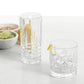 Gibson Home Jewelite 16 Piece Tumbler & Double Old Fashioned Glass Set
