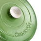 Crock-Pot Artisan 2 pc 5 qts Enameled Cast Iron Dutch Oven in Pistachio Green