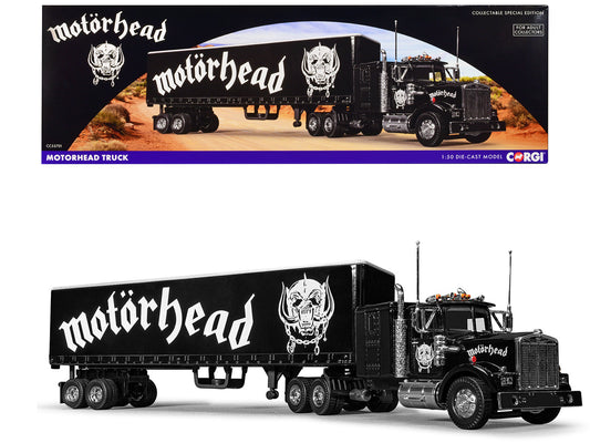 Motorhead Transport Truck Black 1/50 Diecast Corgi